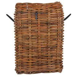 Mega rattan kurv, firkantet