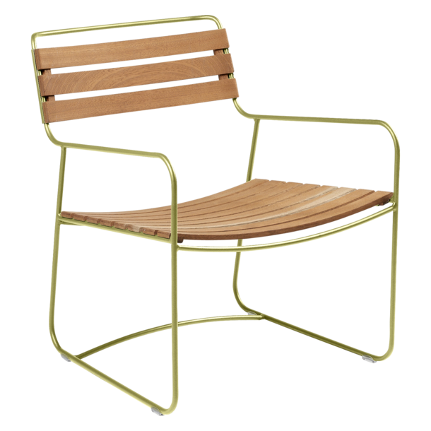 SURPRISING TEAK LAV LOUNGE STOL Willow Green