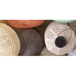 Lanterne med solpanel