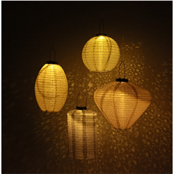 Lanterne med solpanel