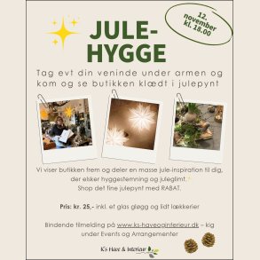 Jule-hygge den 12. november