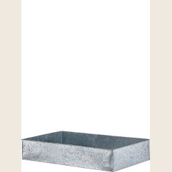 Plantebakke i galvaniseret stl