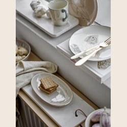 Rio oval tallerken/skl