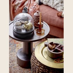 Deko-kuppel med trsokkel