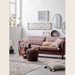 Brun bakke med stjerne