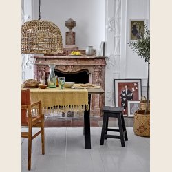 Manela karaffel i grnt glas