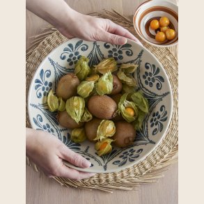 Heikki sk�l, hvid/bl�