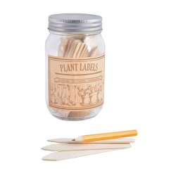 Glas med plantepinde