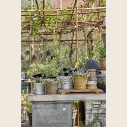 Agnete krukke, brown mix