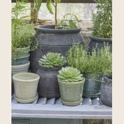 Agnete krukke, jade green mix