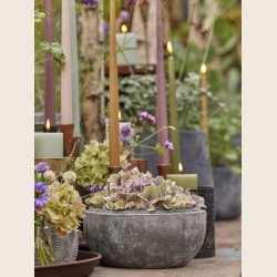 Anne lav krukke, sortpatineret