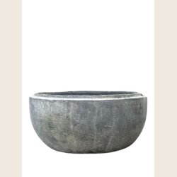 Anne lav krukke, sortpatineret