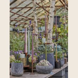 Anne lav krukke, sortpatineret