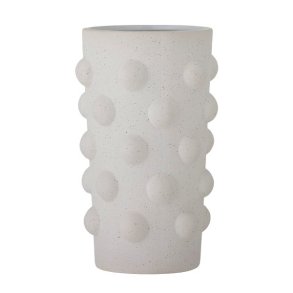 Artan vase, hvid