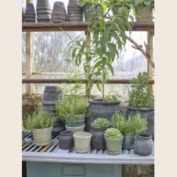 Agnete krukke, jade green mix