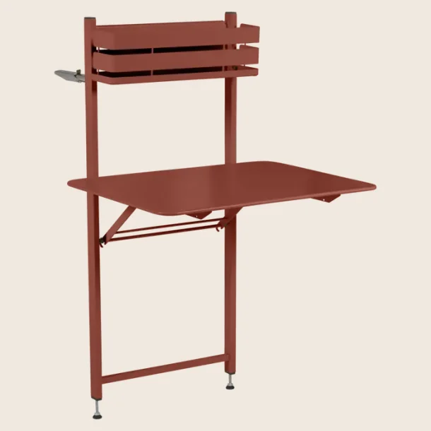 BISTRO BALCONY TABLE Red ochre