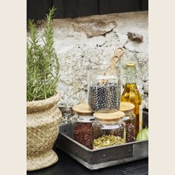 Rektangulr bakke i genanvendt metal