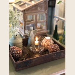 Rektangulr bakke i genanvendt metal