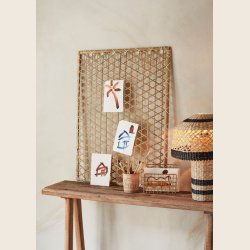 Opslagstavle i bambus