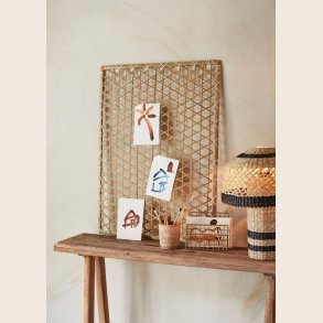 Opslagstavle i bambus