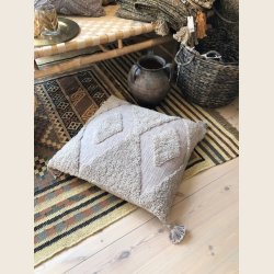 Pudebetrk med kvaster, 60x60 cm