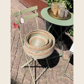 Bonita bakke i flettet sgrs