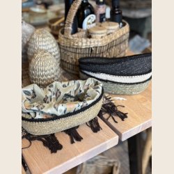 Stofpose i bomuld, ass.