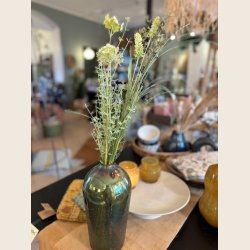 Evighedsbuket grn/hvid