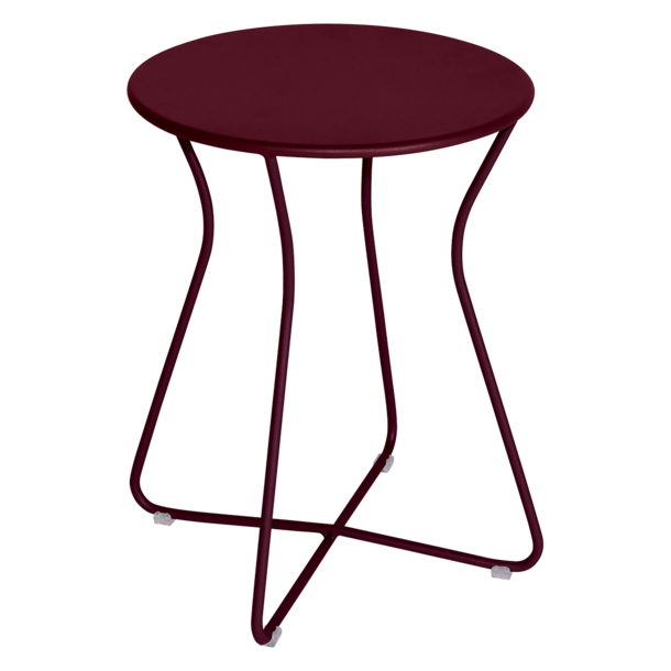 COCOTTE TABURET Black cherry