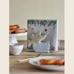 Cherub servietholder