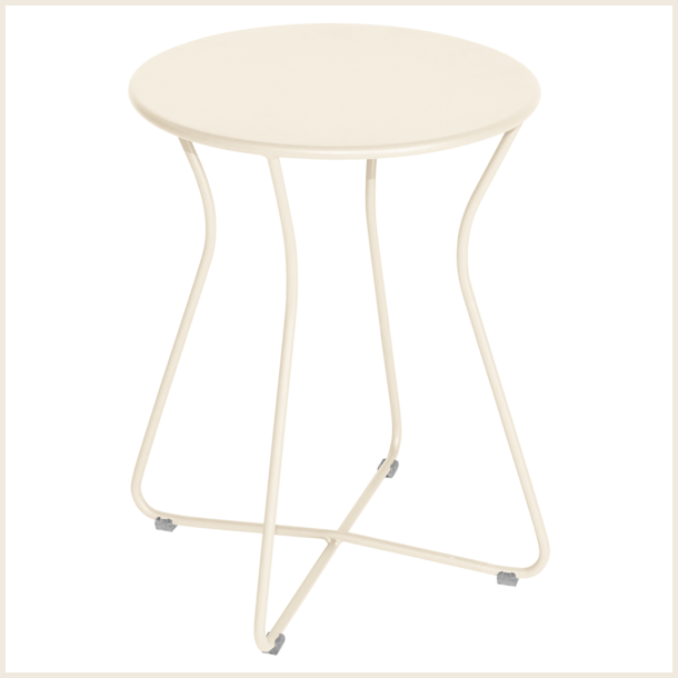 COCOTTE TABURET Latte beige