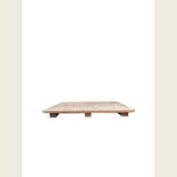 Deko-plade i genanvendt tr