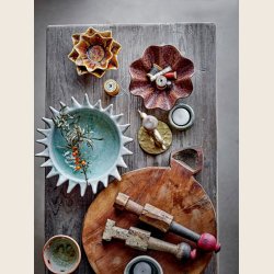 Dinah fyrfadsstage, brun