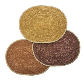 Ovale dkkeservietter