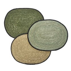 Ovale dkkeservietter