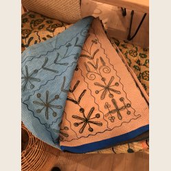 Vintage Suzani plaid