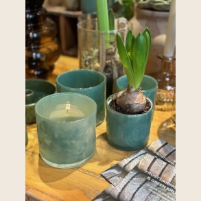 Ella fyrfadsstage i glas