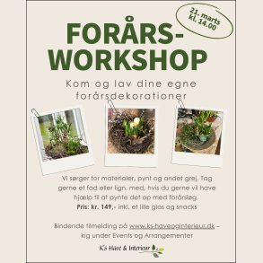 For�rsworkshop den 21. marts
