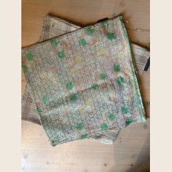 Vintage Kantha Fine Q puder i bomuld