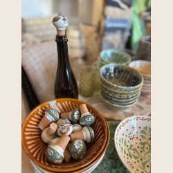 Flaskeprop i porceln