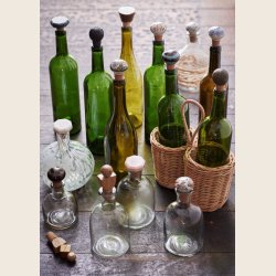 Flaskeprop i porceln