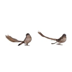 Fugle p clips, 3 stk.