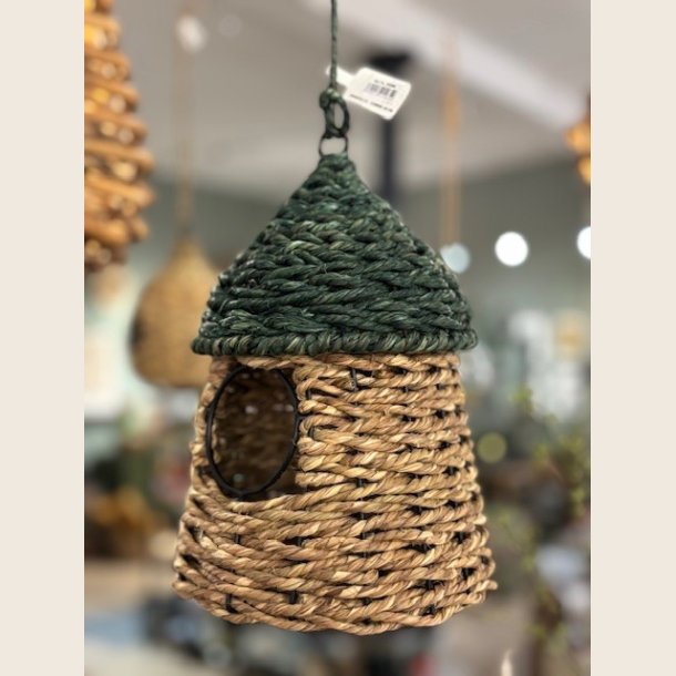 Fuglehus i flet, gr�n