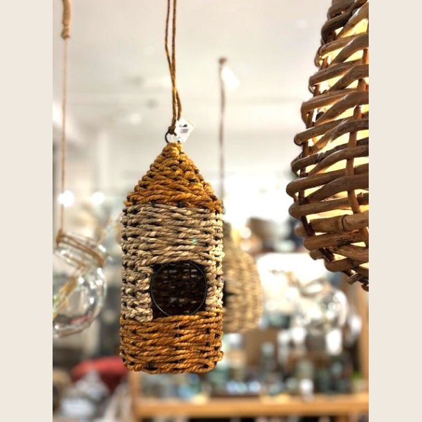 Fuglehus i flet, orange