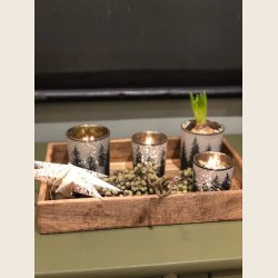 Bea serveringsbakke i mangotr