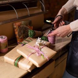 Raffia opbindingssnor, 3 farver