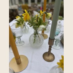 Sm glasvaser, 3 strrelser