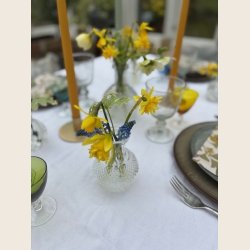 Sm glasvaser, 3 strrelser