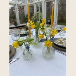 Sm glasvaser, 3 strrelser