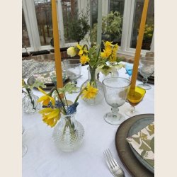 Sm glasvaser, 3 strrelser